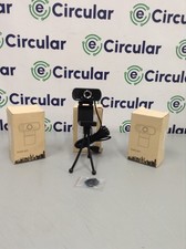 Lot of 3 Webcam N5 HD 1080p Black Web Camera USB Computer with Microphone