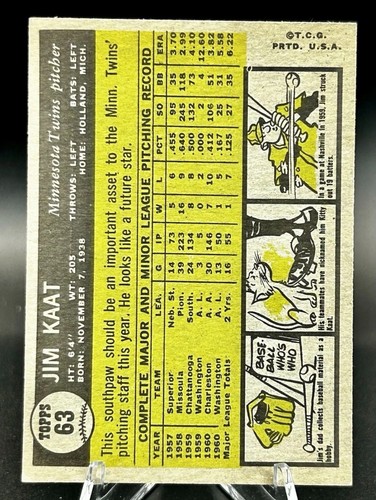 1961 Topps Baseball Cards - Pick For Your Collection - Picture 7 of 45