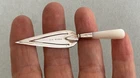 SMALL VINTAGE STERLING SILVER TROWEL BOOK MARK 1986 Ari D Norman