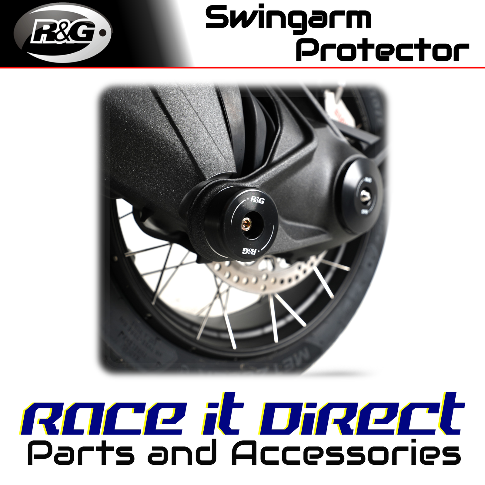 Swingarm Protectors for BMW R1200R 2015-2018 R&G