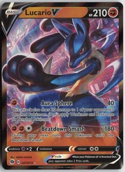 Lucario V 027/073 Champion's Path
