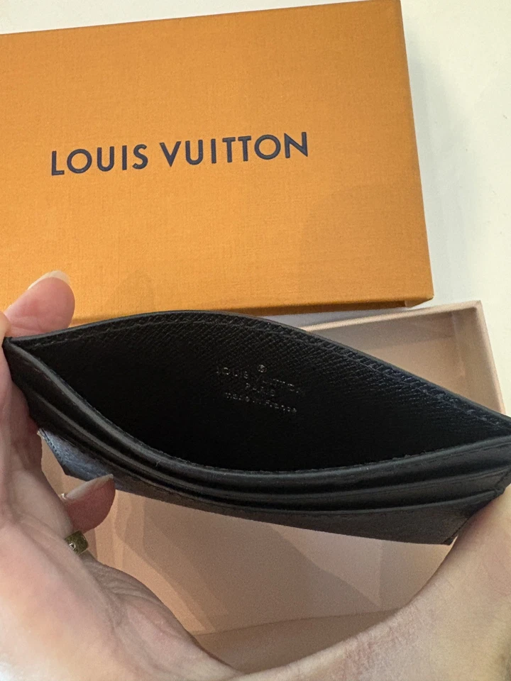 Porte-cartes Louis Vuitton Monogram Eclipse - Authentique - Neuf - Photo 3/4