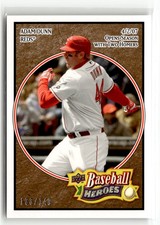 2008 Upper Deck Baseball Heroes #48 Adam Dunn Brown #/149