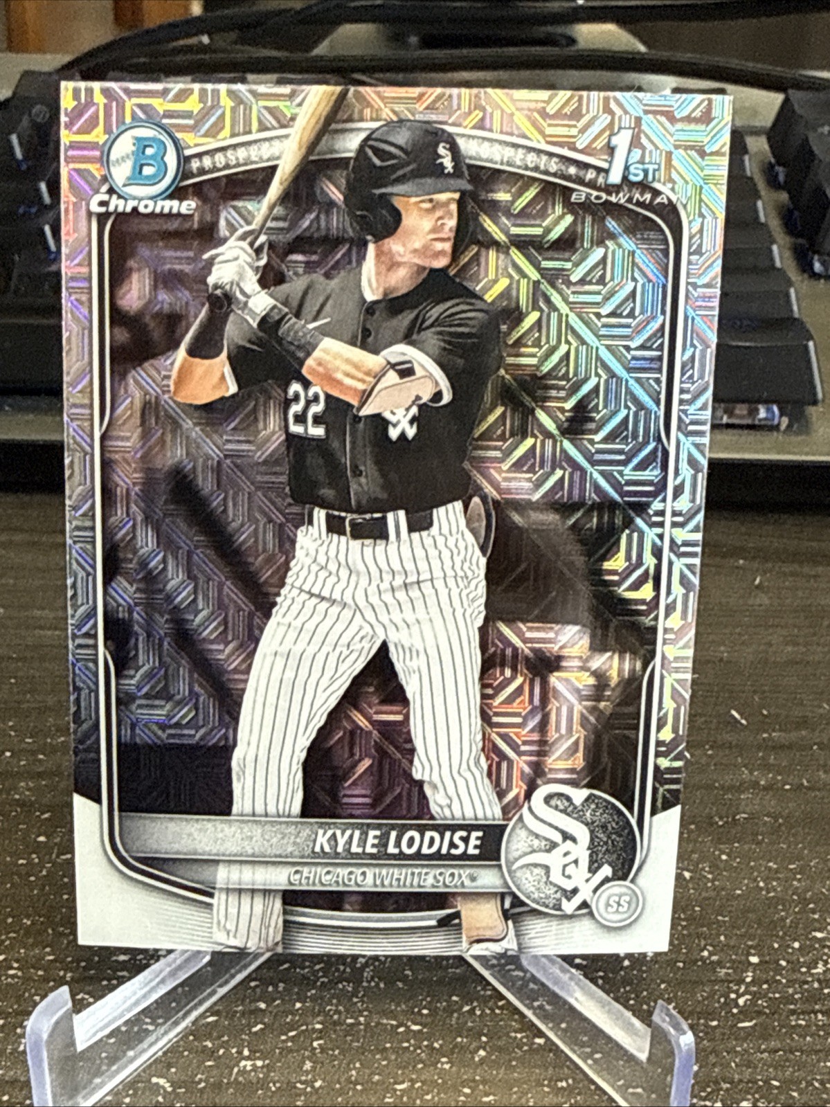 2025 Bowman Draft - Chrome Kyle Lodise #BDC-144 Mojo Refractor (RC)