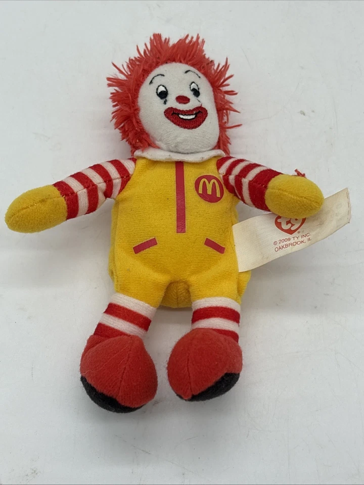Ronald Mc Donald’s TY 6” Peluche 2 Juguetes Happy Meal 2009 Foto 4 de 4