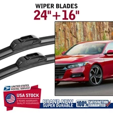 Replacement For Chevrolet Traverse Pair Auto Windshield Wiper Blades 24"&16"