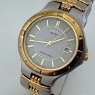 Citizen Solar Tech Eco-Drive A119-H08631 Men 30m Dual Tone Quartz Watch Date 7"