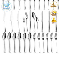 Besteckset 30-Teilig Edelstahl SpüLmaschinenfest FüR 6 Personen KüChe