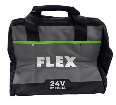 Flex 24v Power Tool Storage Bag with Zipper and Handles 13'' x 11'' x 11''