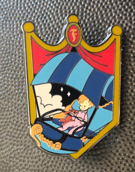 Disney pin 166034 Michael Darling Peter Pan Flight Fantasyland Pan's attraction