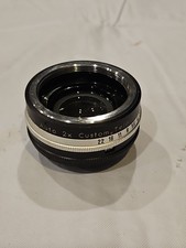 VIVITAR AUTO 2X Custom TELE-CONVERTER Model 2X-1 for PENTAX M42 SCREW MOUNT