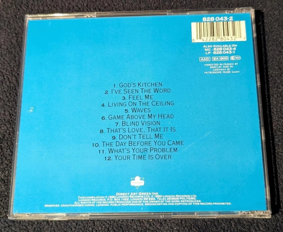 CD Blancmange - Second Helpings / Best of Collection 1990 London Rec. 828 043-2 - Bild 2 von 2