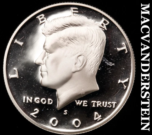 2004-S Kennedy Half Dollar- Silver Choice Gem Proof Luster #i3770