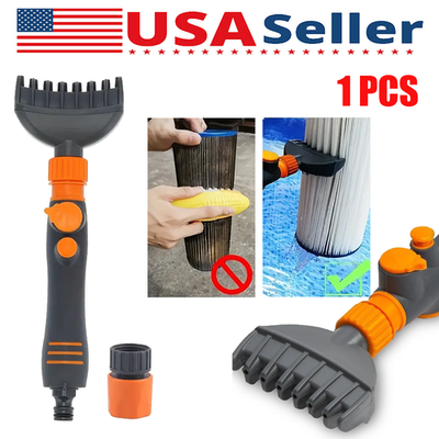 #ad Water Wand Tub Spa Filter Swimming Pool Cartridge Cleaner Brush Cleaning Tool US $10.99
