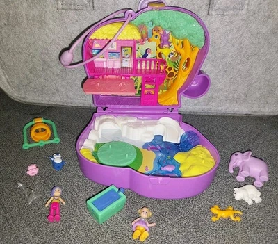 Polly Pocket GTN22 Elefantenabenteuer | Schatulle Puppen Mattel Elefant Kinder - Bild 1 von 3