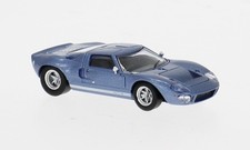 Brekina 18553 - 1/87 Ford GT 40, blau, 1966 - Neu