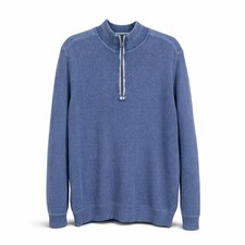 Tommy Bahama Men s Blue Pullover Sweater XL R...
