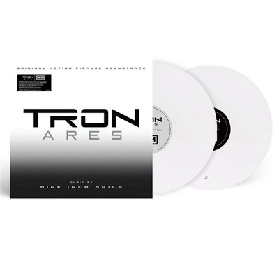 Nine Inch Nails TRON Ares LTD Retail Exclusive 2LP White Vinyl Gatefold HALO35