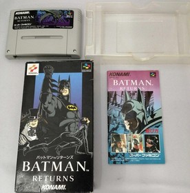 Batman Returns Famicom Software Japan q2
