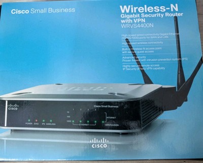 Cisco WRVS4400N Wireless-N Gigabit Security Router 