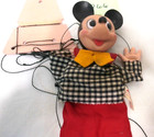 RARE! VTG Walt Disney Mickey Mouse Marion Puppet Gund Mfg.Pat #2509135 1960's — photo 2