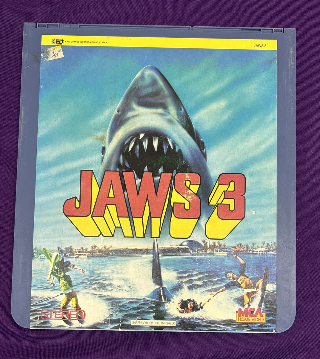 【中古】 ADCC　2005　vol．3/ＤＶＤ/SPD-2408 JAWS 3 CED Video Disc Dennis Quaid RCA SelectaVision HORROR