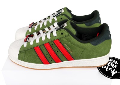Adidas TMNT Shelltoe Superstar Ninja Turtles Grün UK 5 10 11 12 US IF9280 Neu