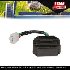 New Voltage Regulator For John Deere AM126304 240 245 260 265 F510 GX345 LX172