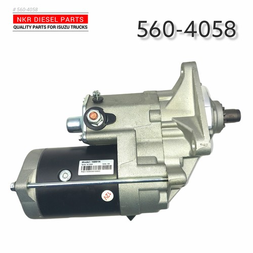 Starter For Isuzu NPR NRR FVR FTR 1986-94 4BD1 3.9L 4BD2 3.9L 6BD1 5.8L 6BG1 - Picture 2 of 6