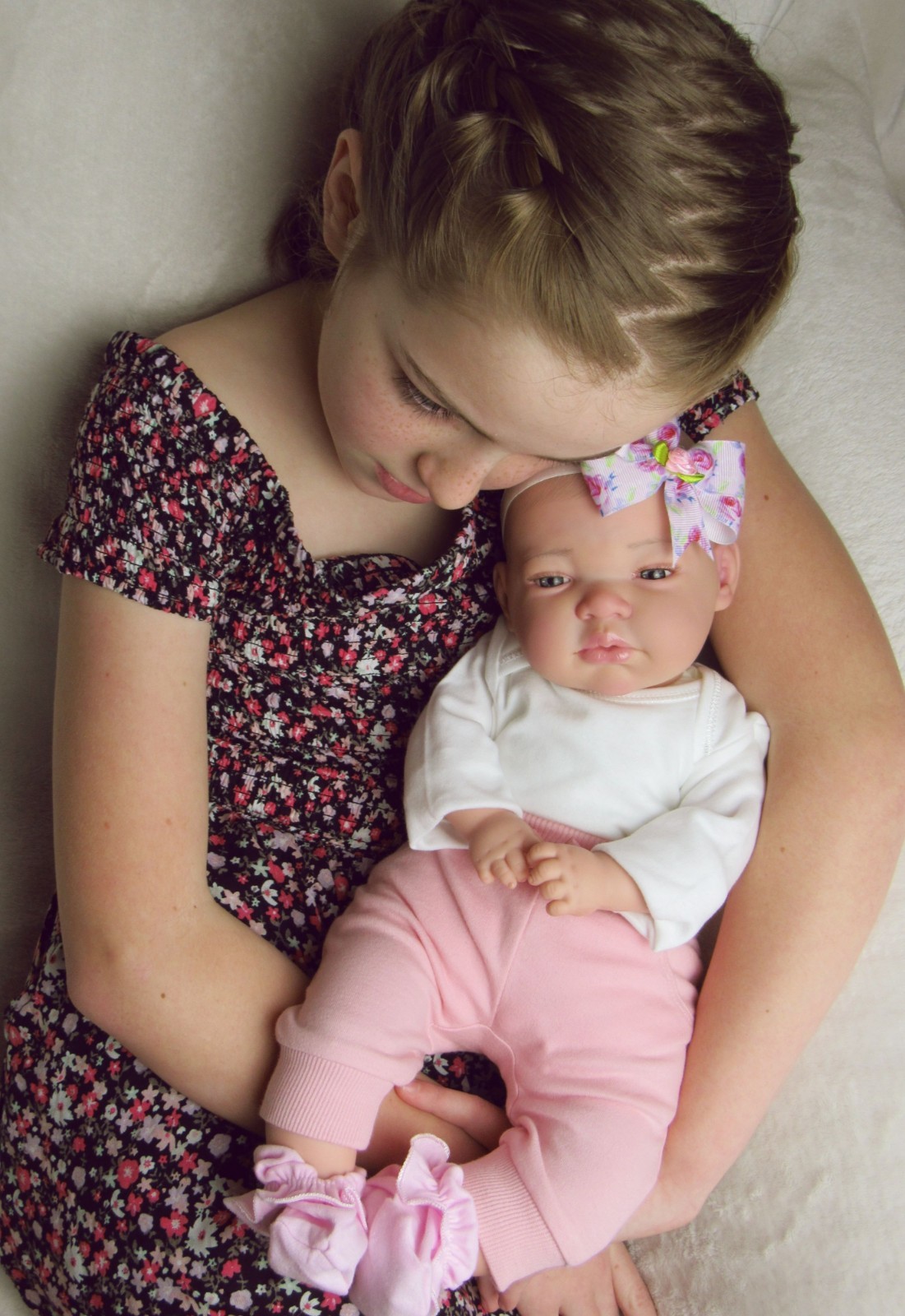 Beautiful Reborn Baby Girl Doll Ava Awake Open Open Open Blau Eyes by BabyDollArt UK 29737a Beautiful Reborn Baby Girl Doll Ava Awake Open Open Open Blau Eyes by BabyDollArt UK 29737a