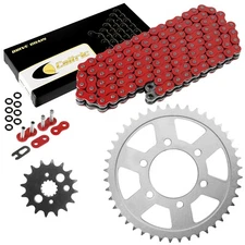 Red O-Ring Drive Chain & Sprockets Kit for Kawasaki ZX900B Ninja ZX9R 1994-1997