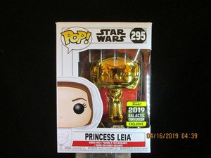 princess leia gold pop