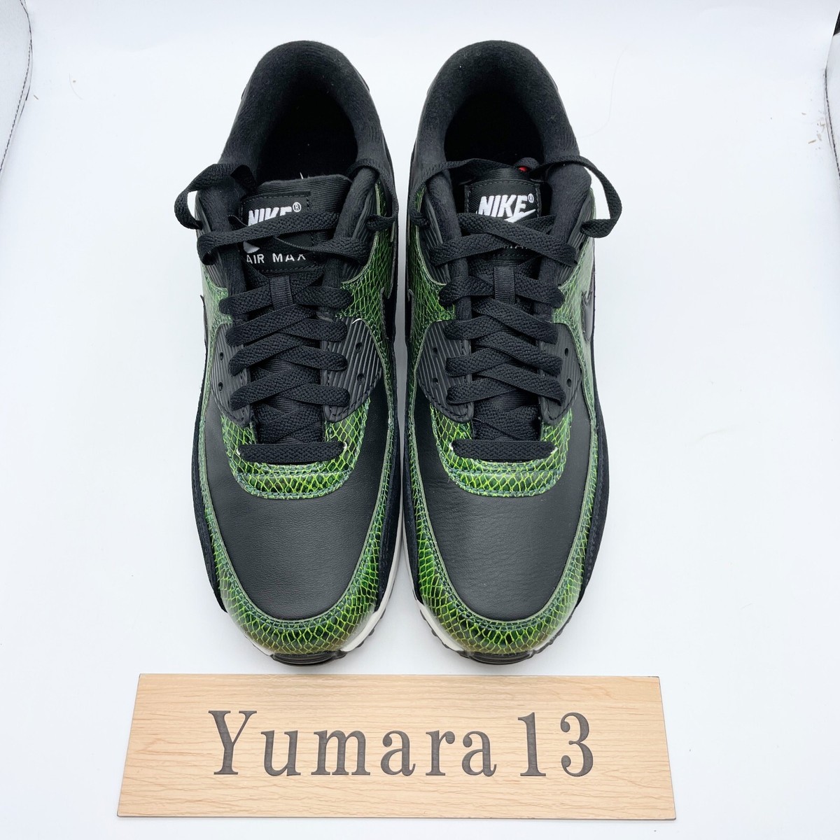 Nike Air Max 90 Green Python Black CD0916-001 Men's Size | eBay