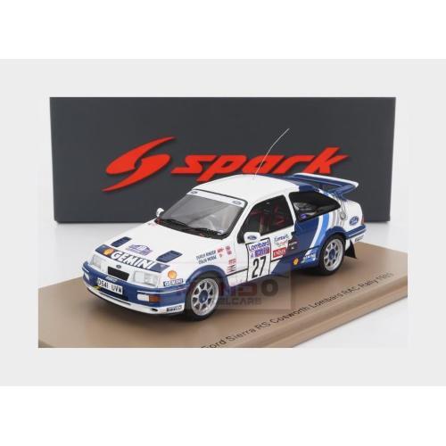1:43 SPARK Ford Sierra Rs Cosworth #27 Rally Rac Lombard 1989 Mcrae Ringer S8708 - Picture 2 of 2