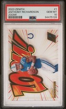 2023 Panini Zenith - Zoom! Anthony Richardson #1 (RC) for sale