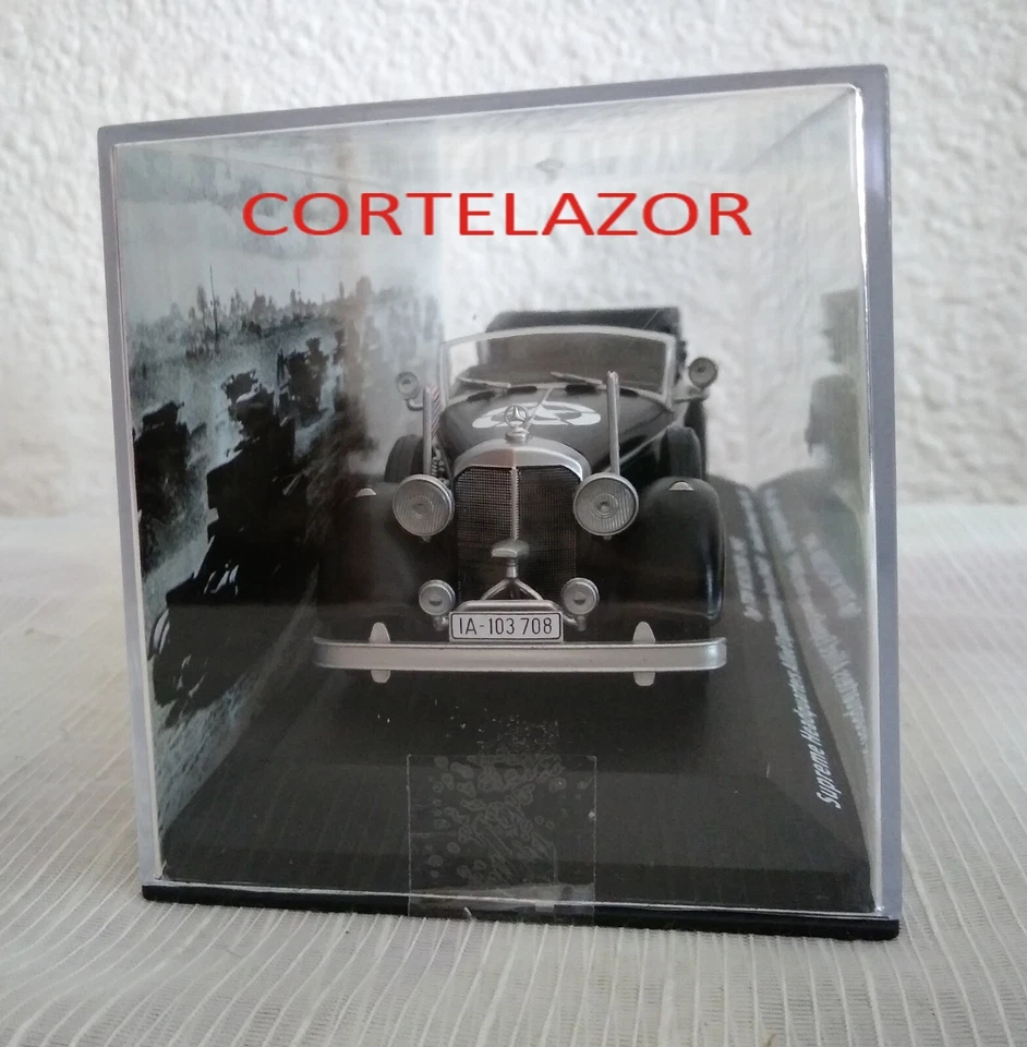 COCHE MILITAR MILITARY CAR MERCEDES TYP 770K W150 IXO 1/43 IN BOX - Imagen 2 de 4
