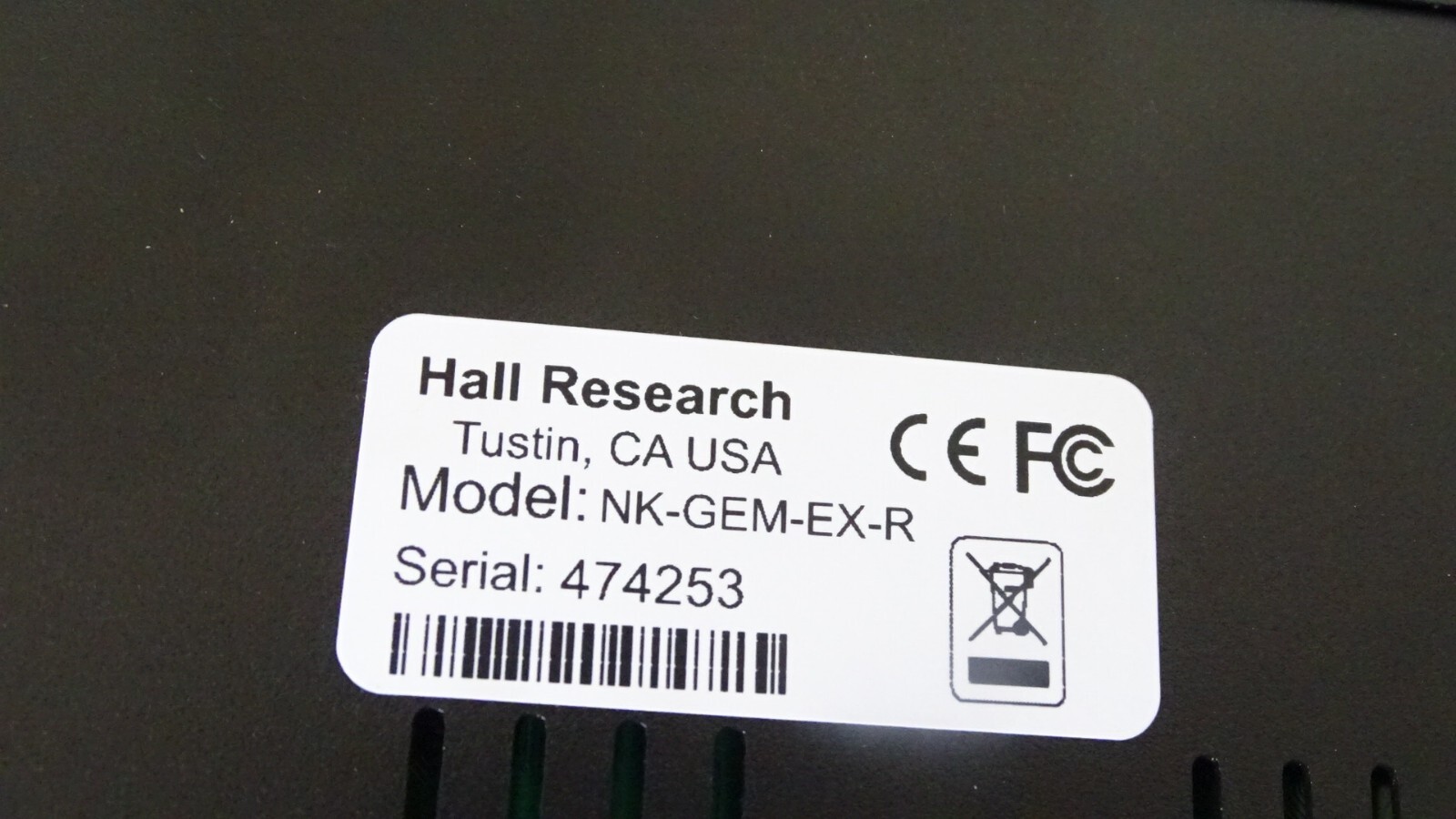 Hall Research GEM-EX-S & GEM-EX-R Extender (Sender & Receiver)