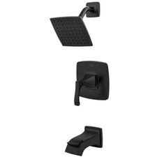   Pfister 8P8-WS2-VNSB Venturi Tub and Shower Faucet in Matte Black w/Valve