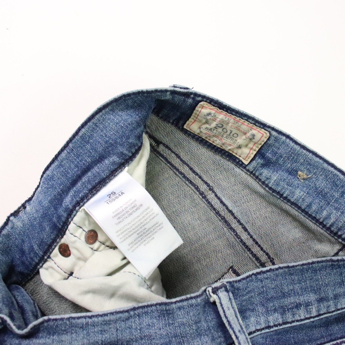PoloRALPH LAUREN レディース　ジーンズ　25サイズ　BLUE ポロ・ラルフローレン デニムパンツ レディース SIZE 25 (S