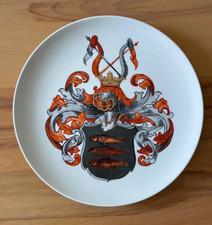 Porz. Wappenteller  ADELSGESCHLECHT SEYDLITZ  LUDWIGSDORF Schlesien KPM Berlin