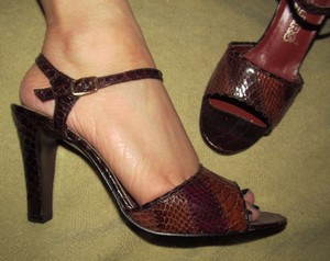 vintage ankle strap heels