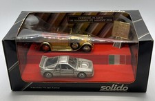 Solido Prestige Renault 40CV Plated Gold Fuego Silver 24 Carat New IN Box 1/43