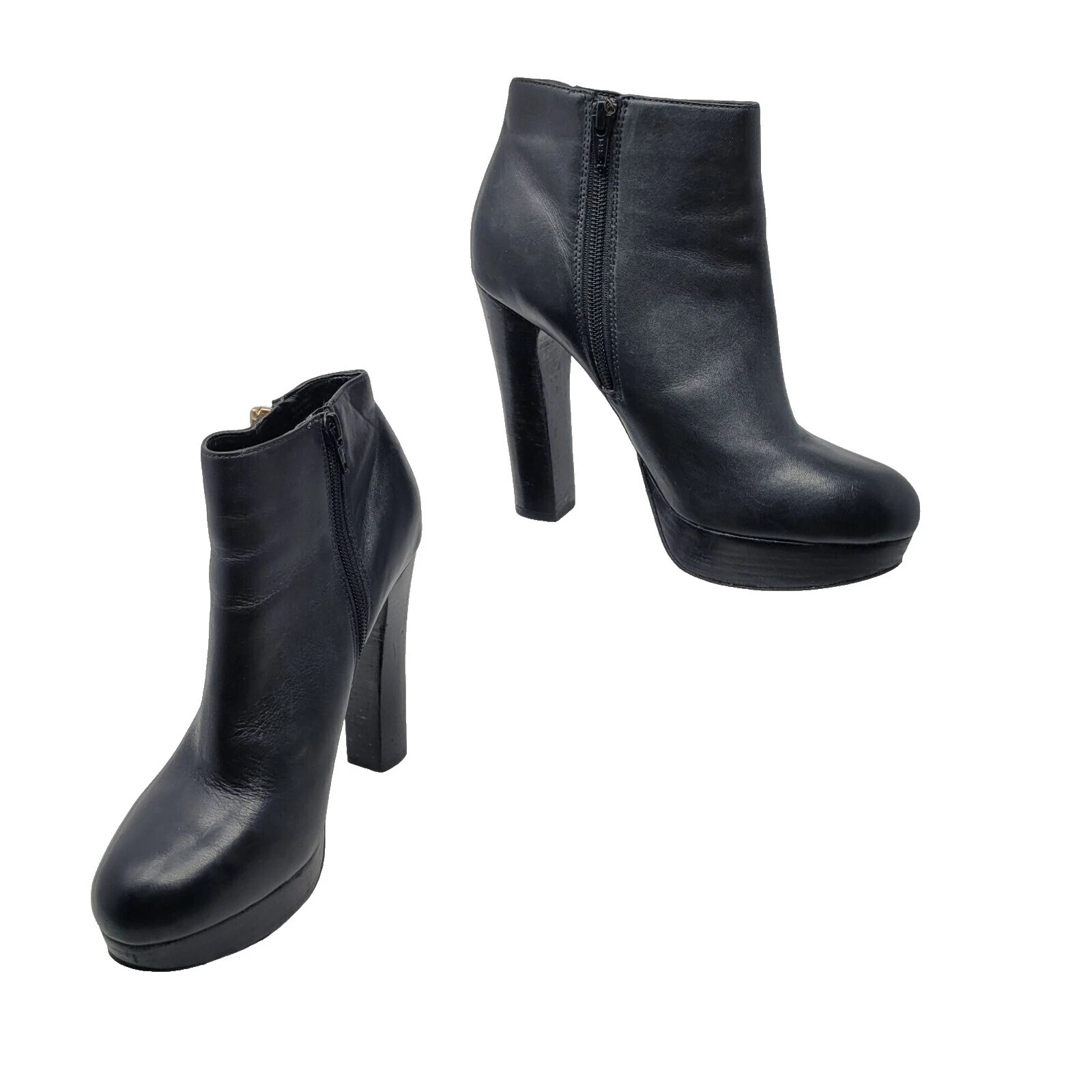 Botas de motociclista para mujer Aldo con parte superior de cuero