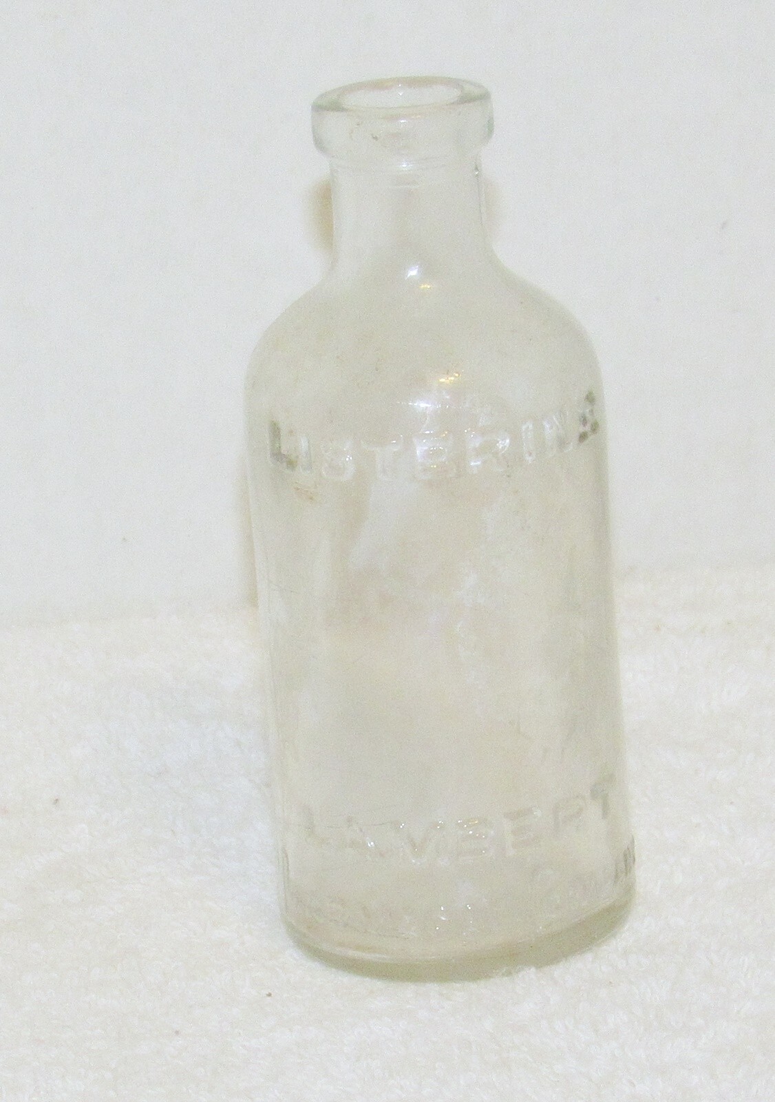 Vintage Lambert Pharmacal Co. Listerine Bottle 4 1/2 Inches eBay