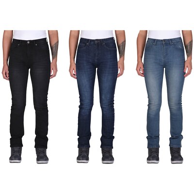 Modeka Pants Tabera Lady - Ladies Motorcycle Jeans Motorbike Pants with Protectors
