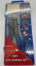 New Pit Bull 100PC AUTO Terminal Set With Multi Purpose Pliers Connector Set