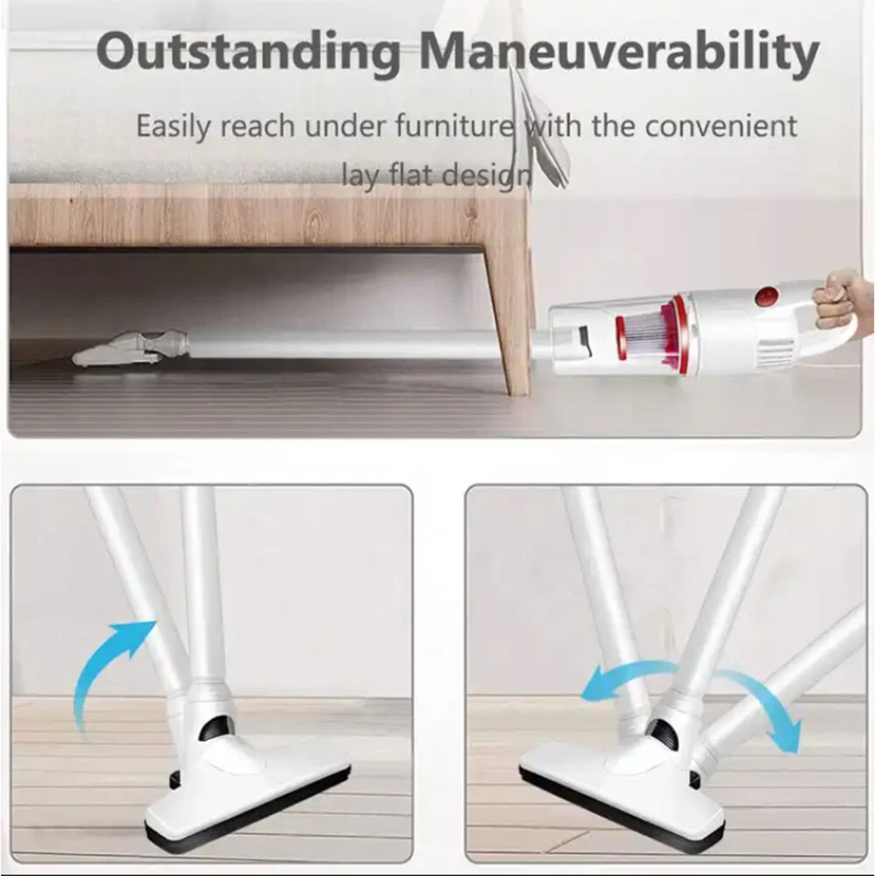 Handheld Lightweight Cordless 4-in-1 Vacuum Cleaner for Home, Pet Hair/Carpet - Image 4 of 4