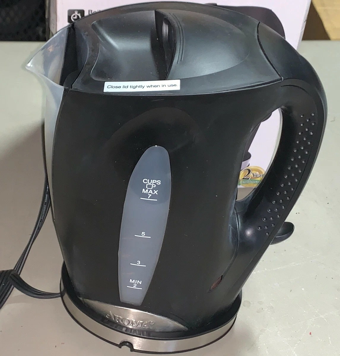 Capresso Black Liter Electric Water Kettle For Sale In, 58 OFF