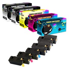 5 Toner Cartridge for Dell 1660 Laser C1660dn C1660dnw C1660 C1660W C1660cnw