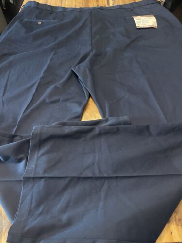Haggar Classic Fit Premium No Iron Big Tall Mens Size 52X34 Chino Pants New Tags